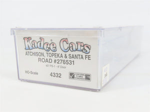 HO Scale Kadee 4332 ATSF Santa Fe 40' Box Car 276531 RTR