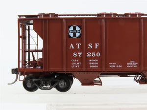 HO Scale Kadee 8613 ATSF Santa Fe 2-Bay Covered Hopper 87250 RTR