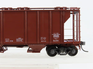 HO Scale Kadee 8613 ATSF Santa Fe 2-Bay Covered Hopper 87250 RTR