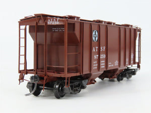 HO Scale Kadee 8613 ATSF Santa Fe 2-Bay Covered Hopper 87250 RTR