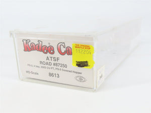 HO Scale Kadee 8613 ATSF Santa Fe 2-Bay Covered Hopper 87250 RTR