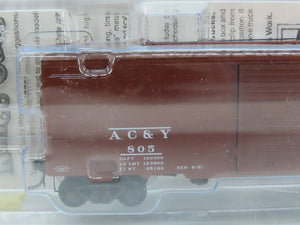 HO Scale Kadee 4098 ACY Akron, Canton & Youngstown 40' PS-1 Box Car 805 RTR