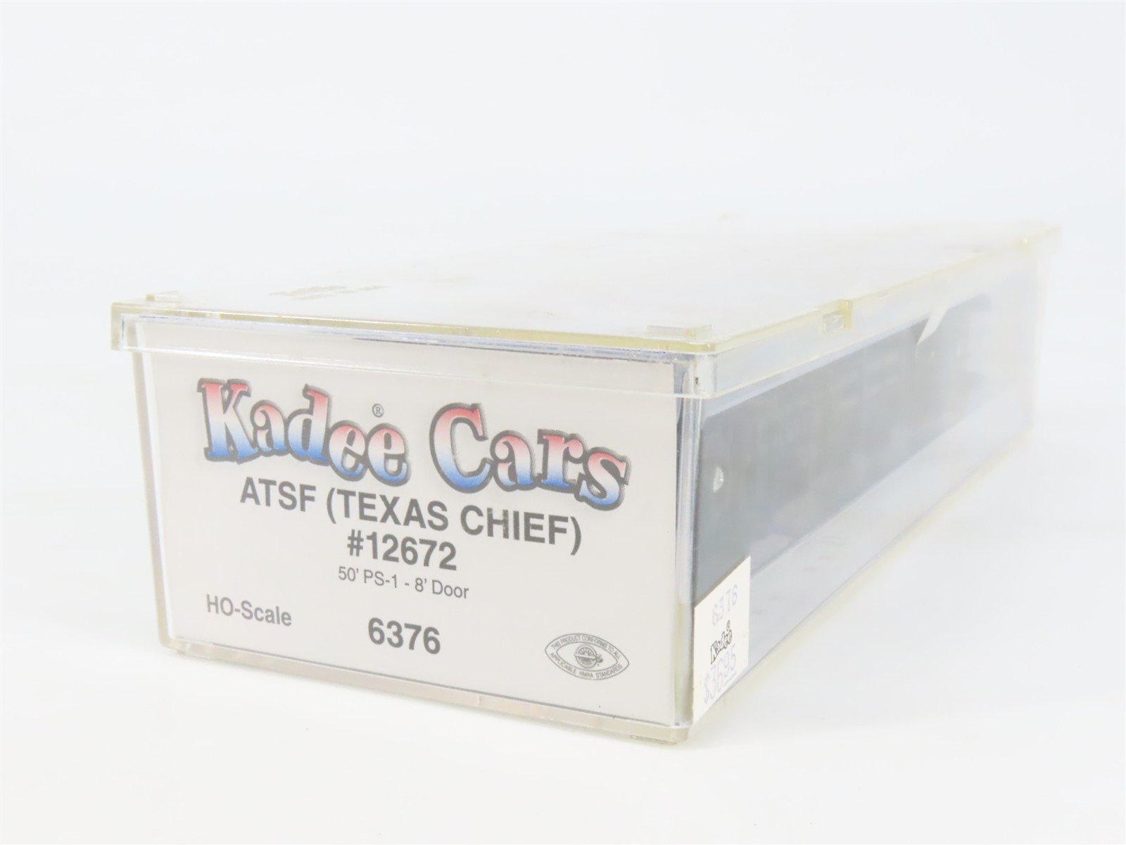 HO Scale Kadee 6376 ATSF Santa Fe 50' Box Car 12672 RTR