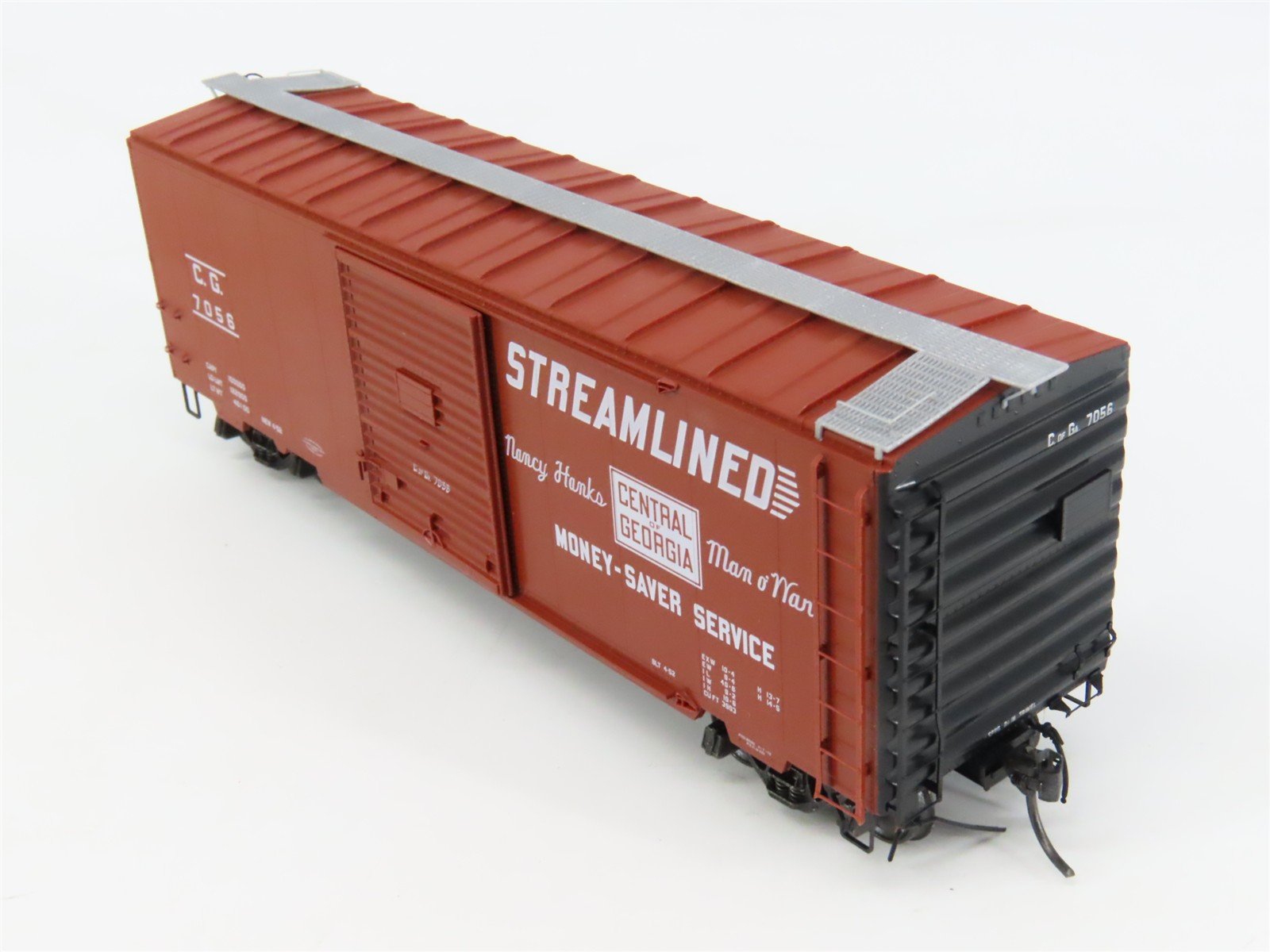 HO Scale Kadee 5116 CG Central of Georgia 40' Box Car 7056 RTR