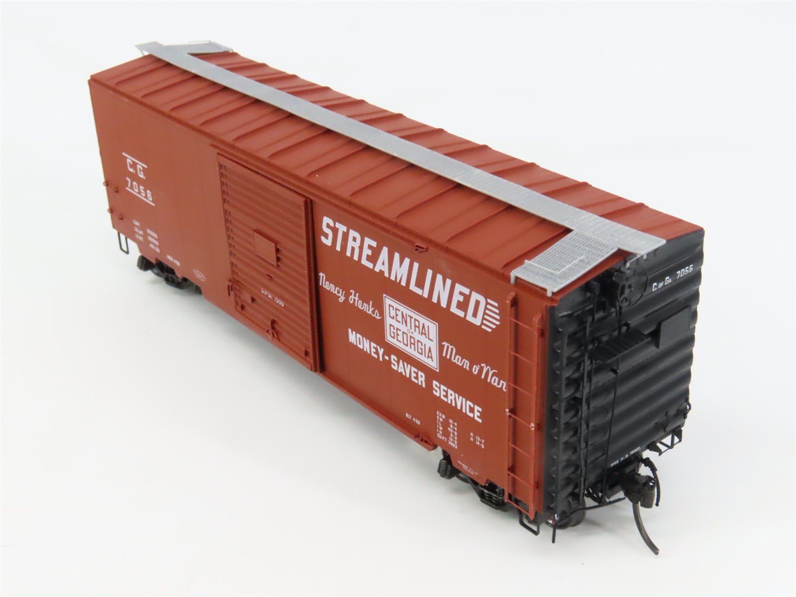 HO Scale Kadee 5116 CG Central of Georgia 40' Box Car 7056 RTR
