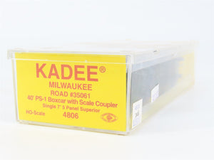 HO Scale Kadee 4806 MILW Milwaukee Road 40' Box Car 35061 RTR