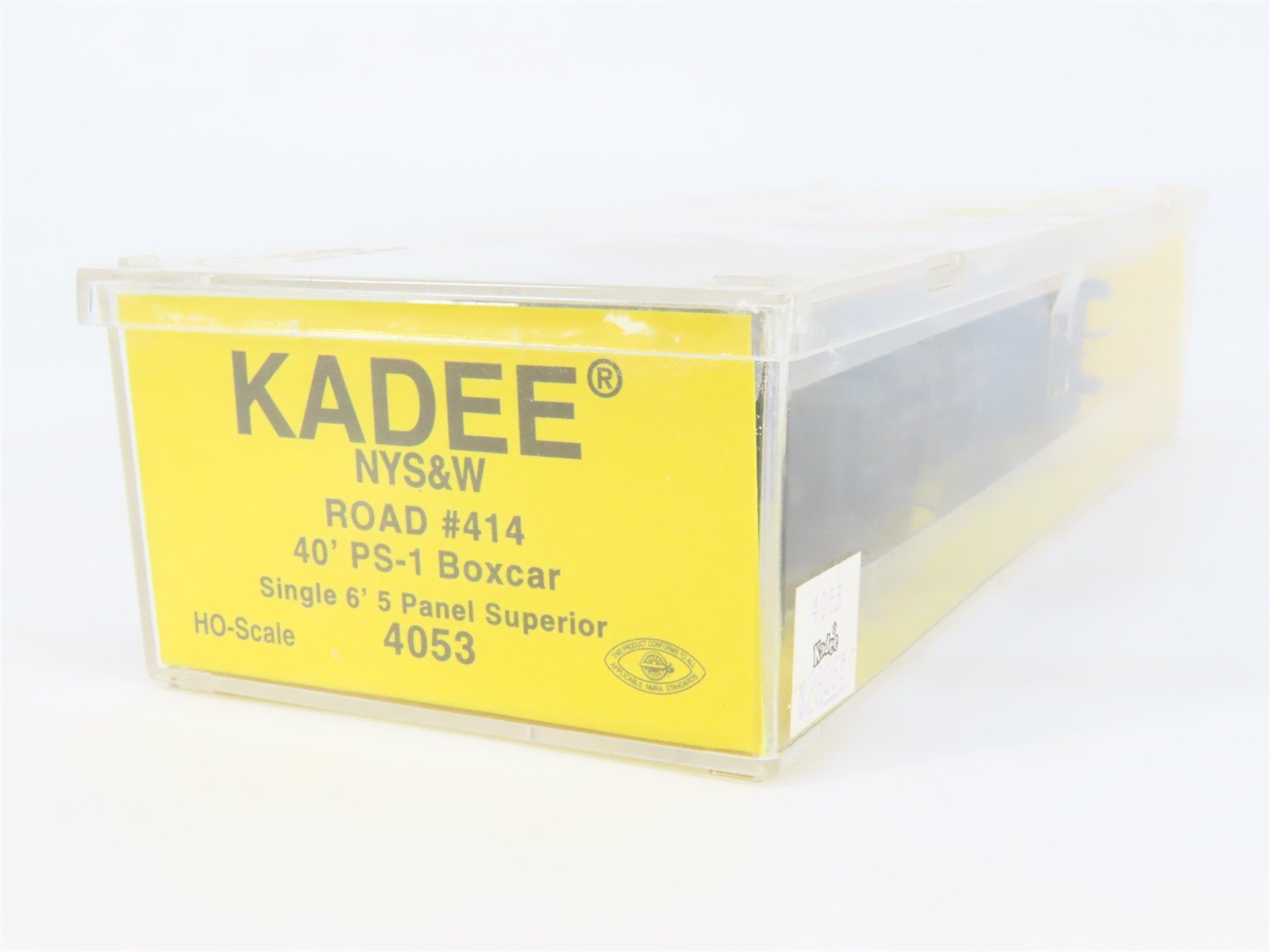 HO Scale Kadee 4053 NYSW New York, Susquehanna & Western 40' Box Car 414 RTR
