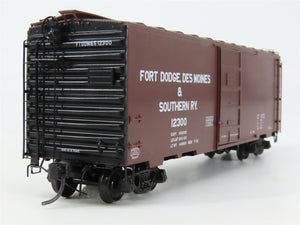 HO Scale Kadee 4043 FDD&S Fort Dodge, Des Moines & Southern 40' Box Car RTR