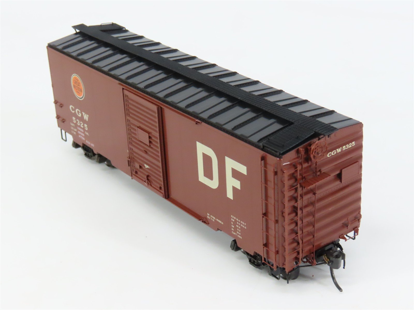 HO Scale Kadee 4050 CGW Chicago Great Western 40' Box Car 5325 RTR