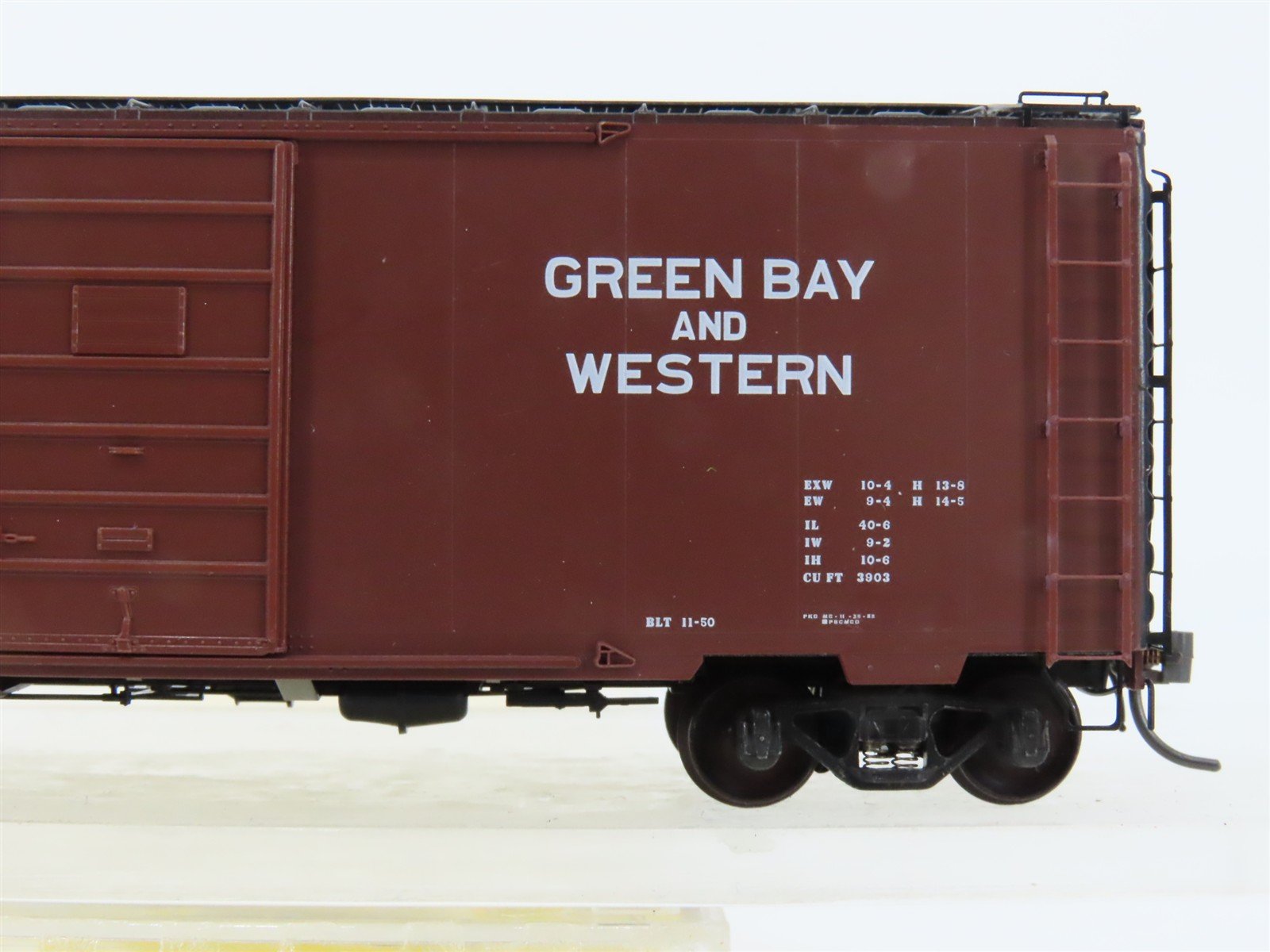 HO Scale Kadee 4016 GBW Green Bay & Western 40' Box Car 799 RTR