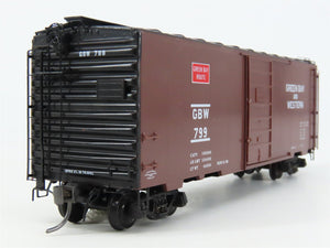 HO Scale Kadee 4016 GBW Green Bay & Western 40' Box Car 799 RTR
