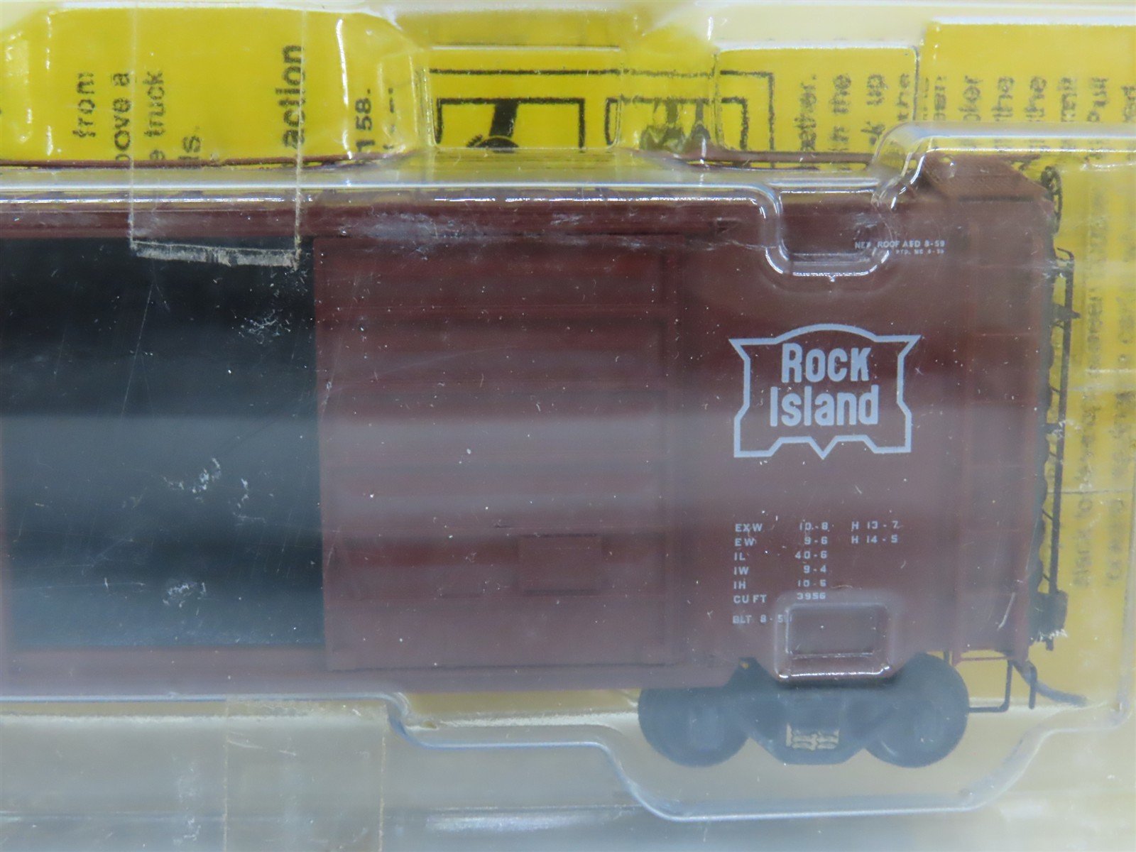 HO Scale Kadee 5234 RI Rock Island 40' Box Car 5816 RTR