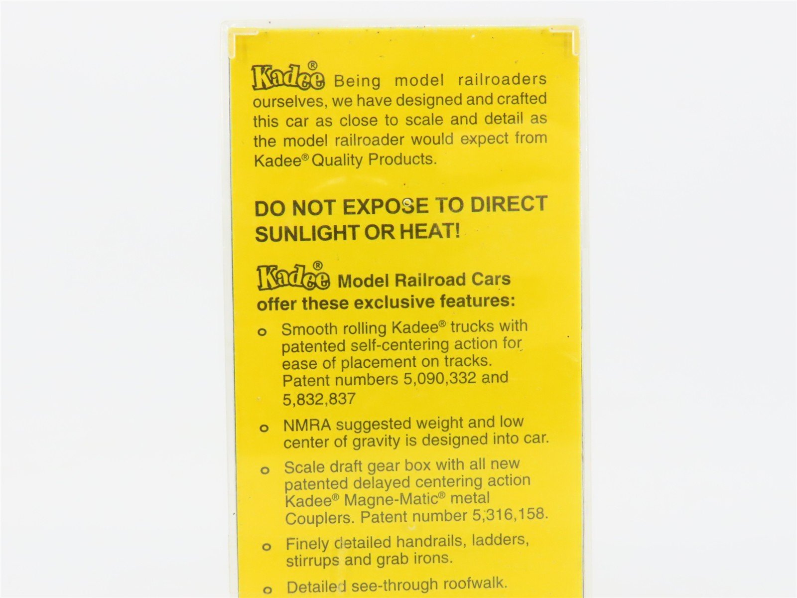 HO Scale Kadee 5234 RI Rock Island 40' Box Car 5816 RTR
