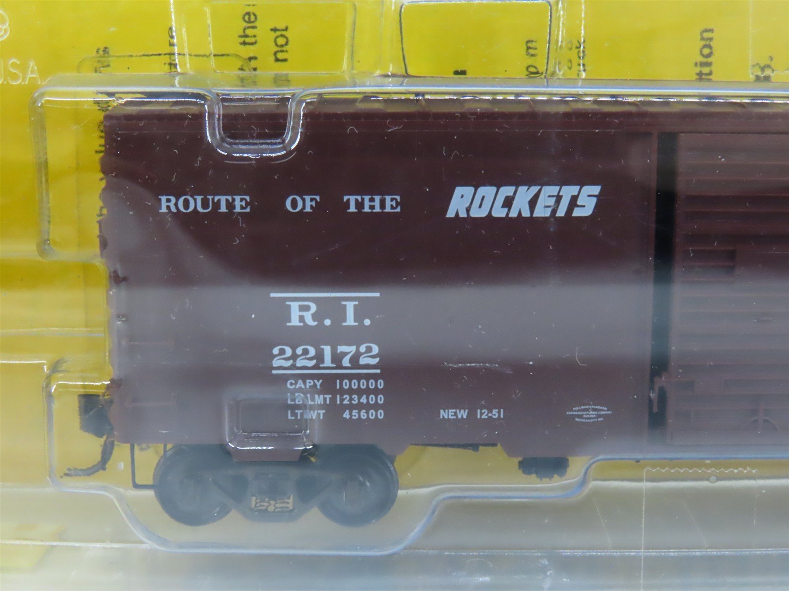 HO Scale Kadee 4008 RI Rock Island 40' Box Car 22172 RTR