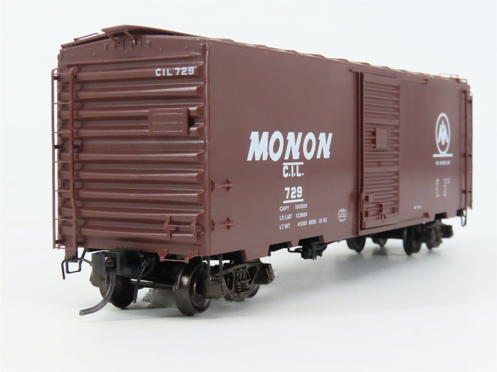 HO Scale Kadee 4001 CIL Monon 40' Box Car 729 RTR