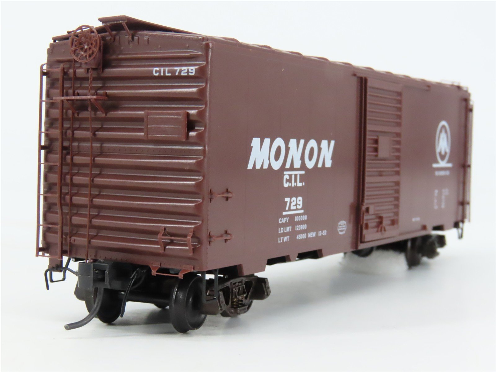 HO Scale Kadee 4001 CIL Monon 40' Box Car 729 RTR