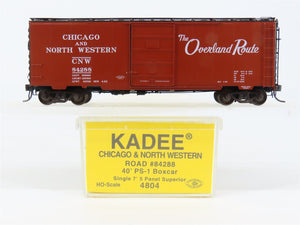 HO Scale Kadee 4804 CNW Chicago & North Western 40' Box Car 84288 RTR