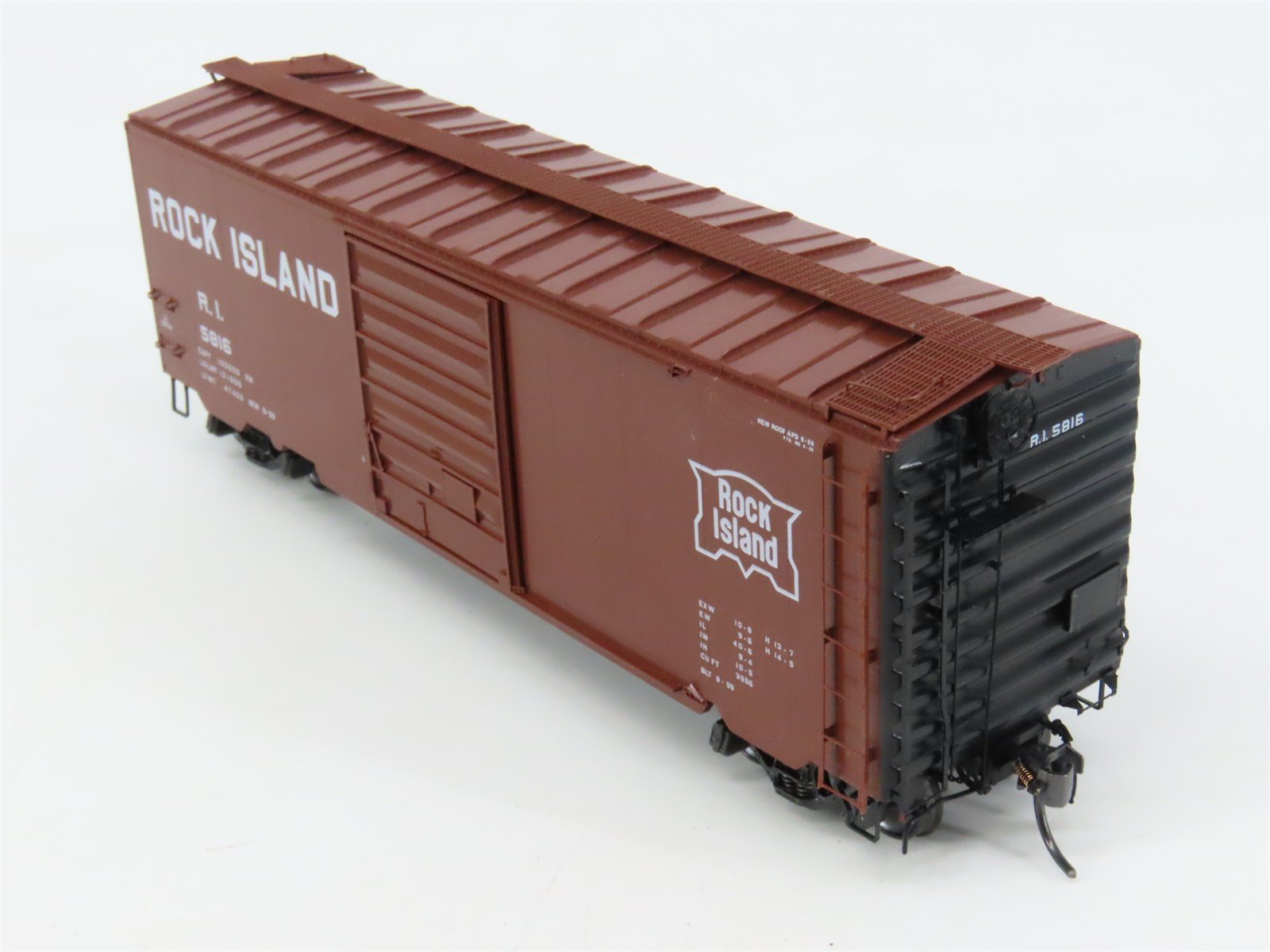 HO Scale Kadee 5234 RI Rock Island 40' Box Car 5816 RTR