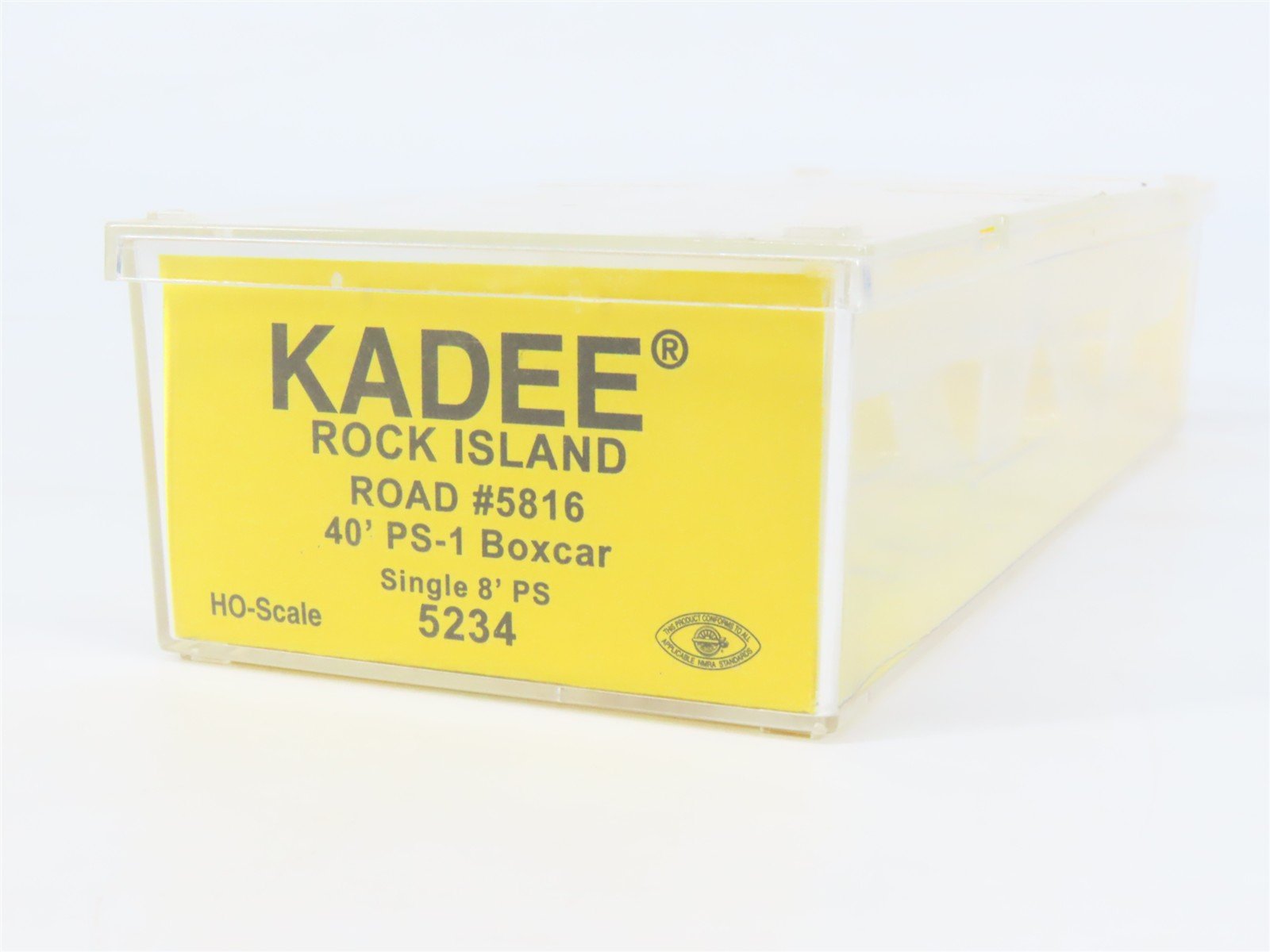 HO Scale Kadee 5234 RI Rock Island 40' Box Car 5816 RTR