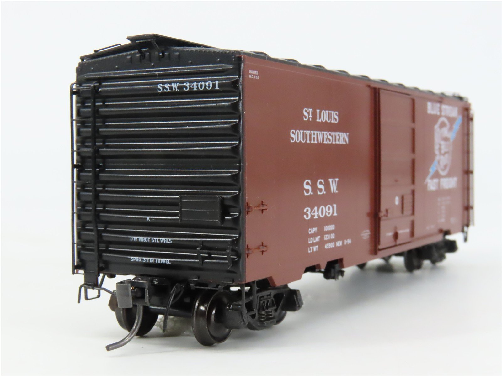 HO Scale Kadee 4902 SSW St. Louis Southwestern 40' Box Car 34091 RTR