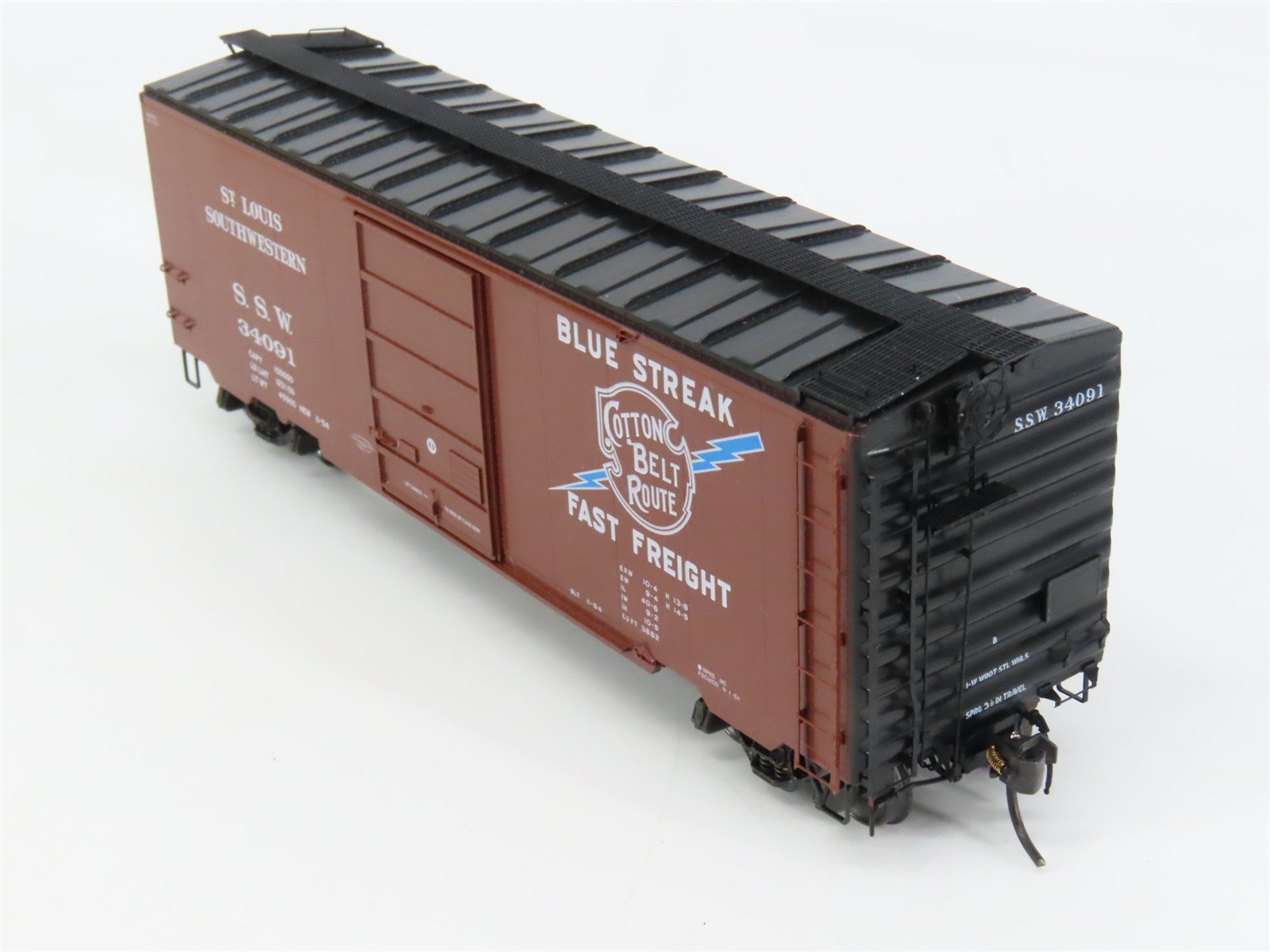HO Scale Kadee 4902 SSW St. Louis Southwestern 40' Box Car 34091 RTR