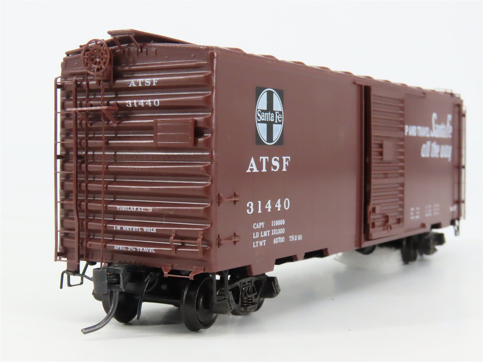 HO Scale Kadee 4015 ATSF Santa Fe 40' PS-1 Box Car 31440 RTR