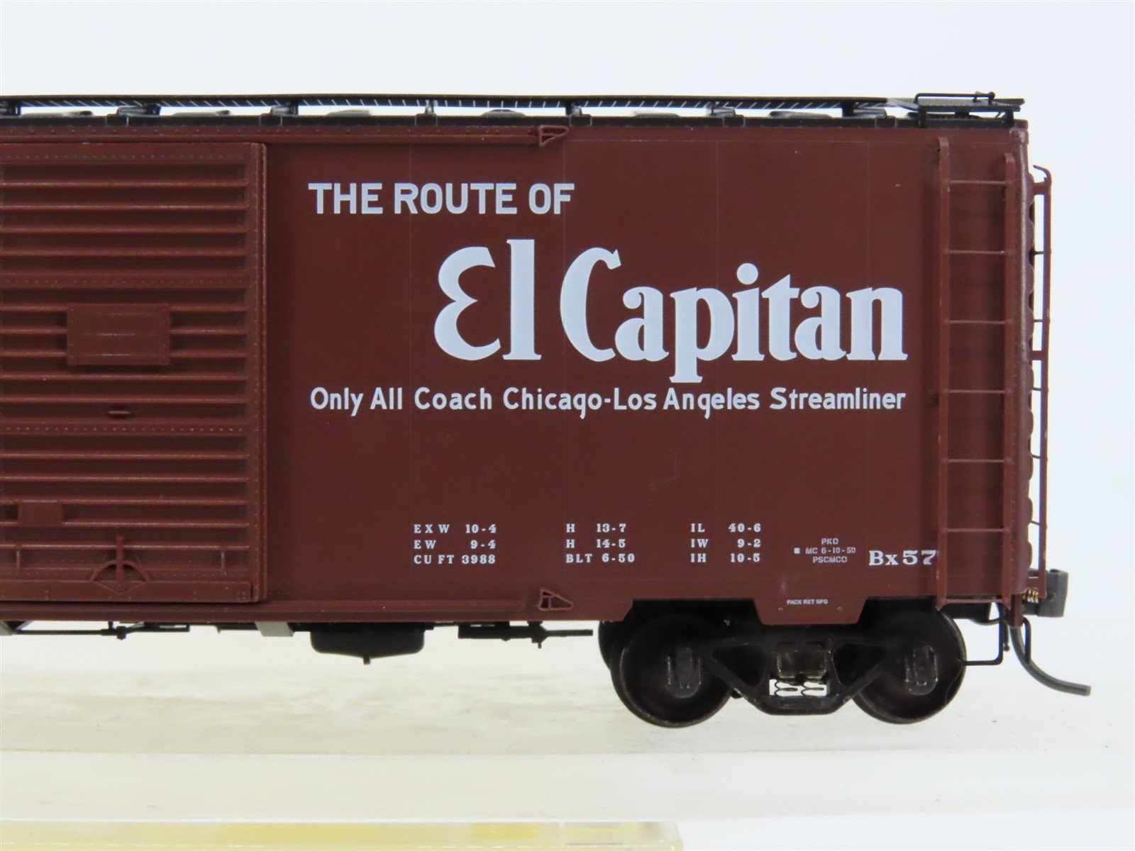 HO Scale Kadee 4054 ATSF Santa Fe 40' Box Car 31536 RTR