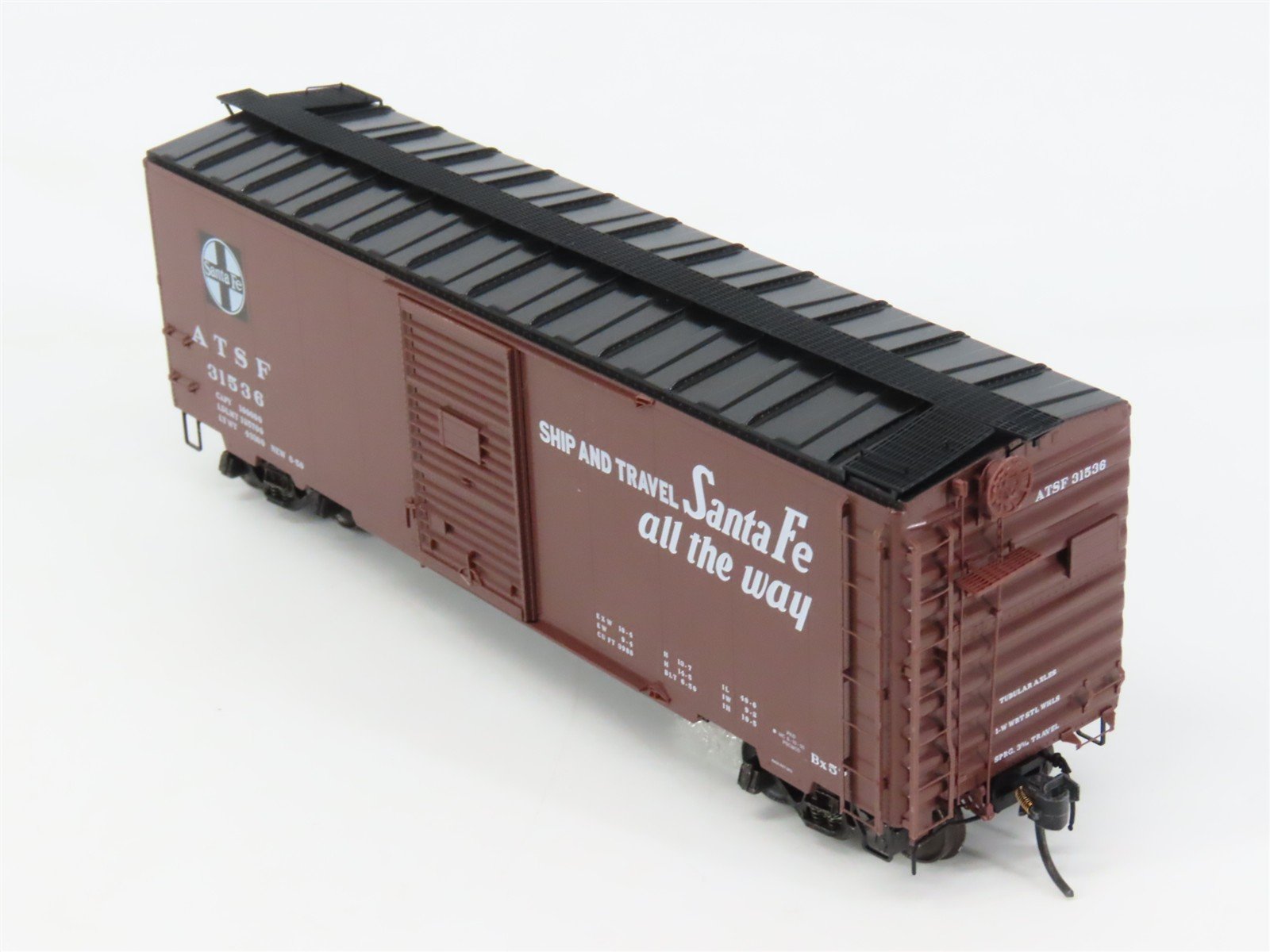 HO Scale Kadee 4054 ATSF Santa Fe 40' Box Car 31536 RTR
