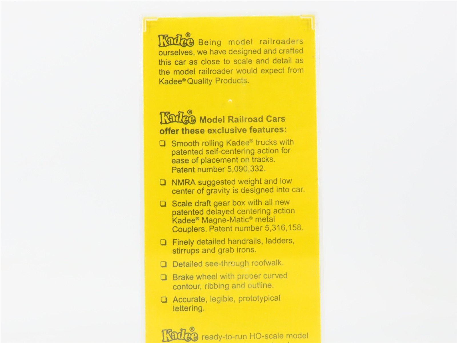 HO Scale Kadee 4010 D&H Delaware & Hudson 40' Box Car 18570 RTR