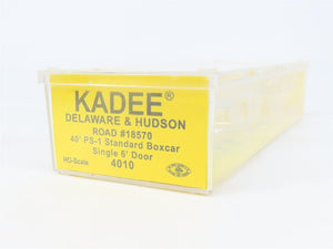 HO Scale Kadee 4010 D&H Delaware & Hudson 40' Box Car 18570 RTR