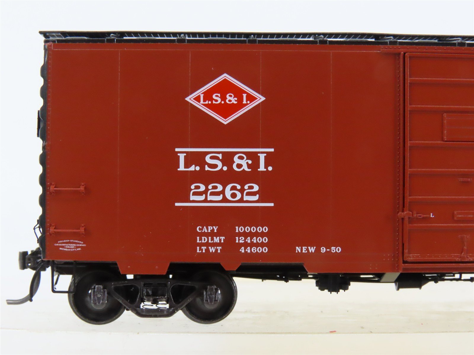 HO Scale Kadee 4060 LS&I Lake Superior & Ishpeming 40' Box Car 2262 RTR