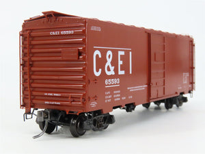 HO Scale Kadee 4030 C&EI Chicago & Eastern Illinois 40' Box Car 65593 RTR