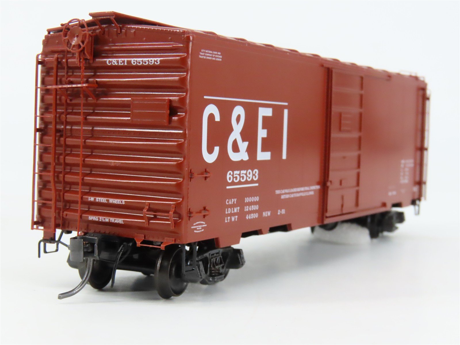 HO Scale Kadee 4030 C&EI Chicago & Eastern Illinois 40' Box Car 65593 RTR
