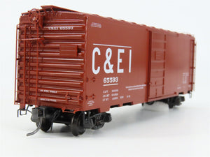 HO Scale Kadee 4030 C&EI Chicago & Eastern Illinois 40' Box Car 65593 RTR