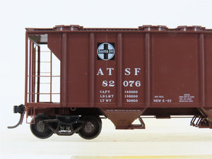 HO Scale Kadee 8210 ATSF Santa Fe 2-Bay PS-2 Covered Hopper 82076 RTR