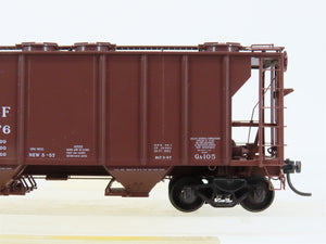 HO Scale Kadee 8210 ATSF Santa Fe 2-Bay PS-2 Covered Hopper 82076 RTR