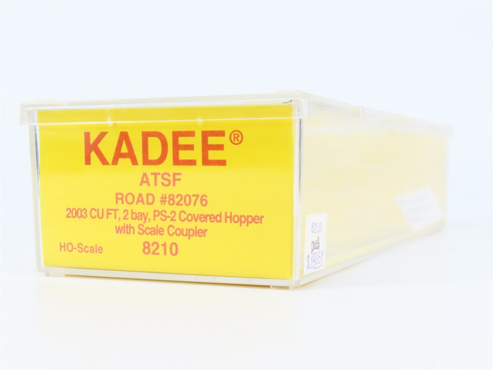 HO Scale Kadee 8210 ATSF Santa Fe 2-Bay PS-2 Covered Hopper 82076 RTR