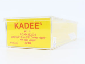 HO Scale Kadee 8210 ATSF Santa Fe 2-Bay PS-2 Covered Hopper 82076 RTR