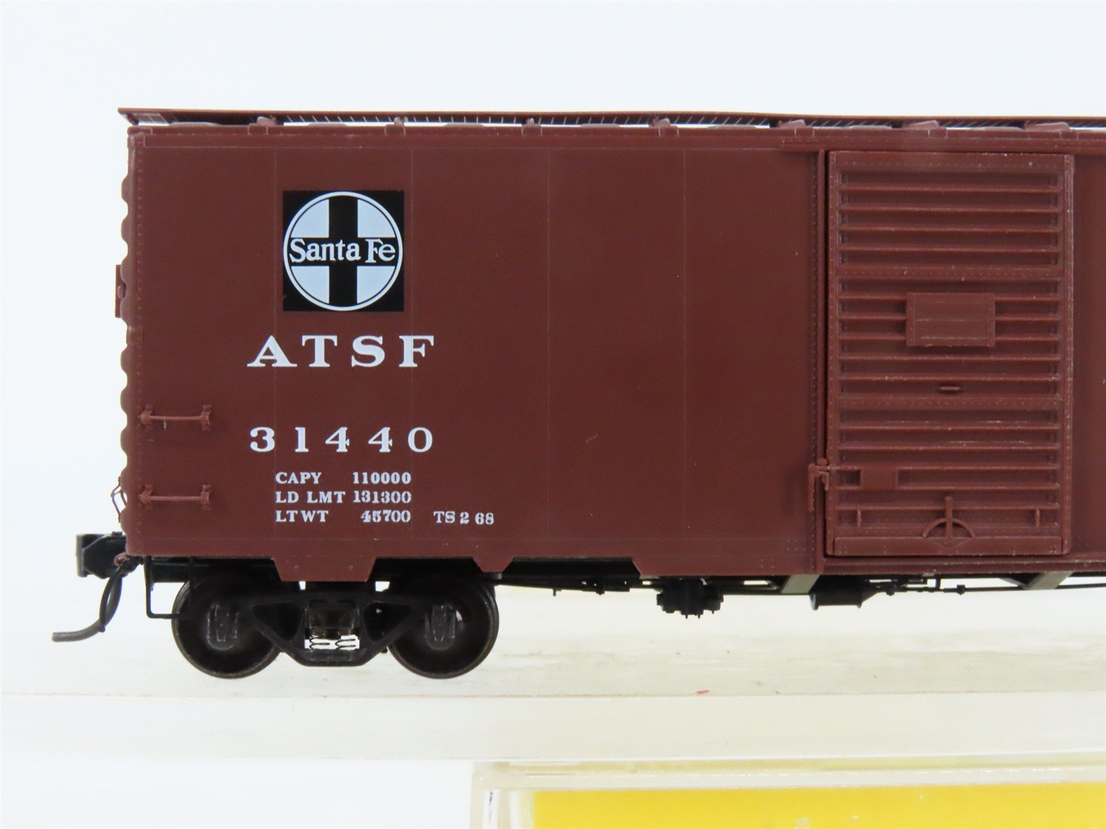 HO Scale Kadee 4015 ATSF Santa Fe 40' PS-1 Standard Box Car 31440 RTR