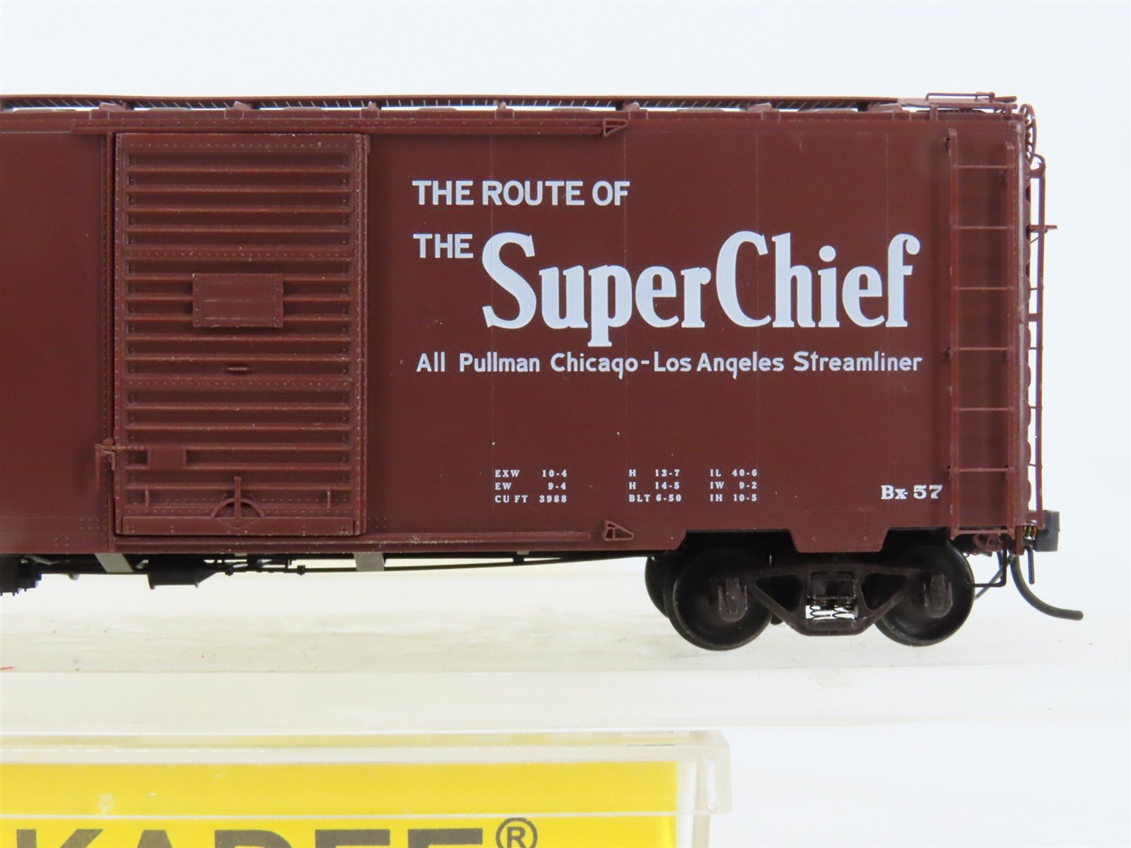 HO Scale Kadee 4015 ATSF Santa Fe 40' PS-1 Standard Box Car 31440 RTR