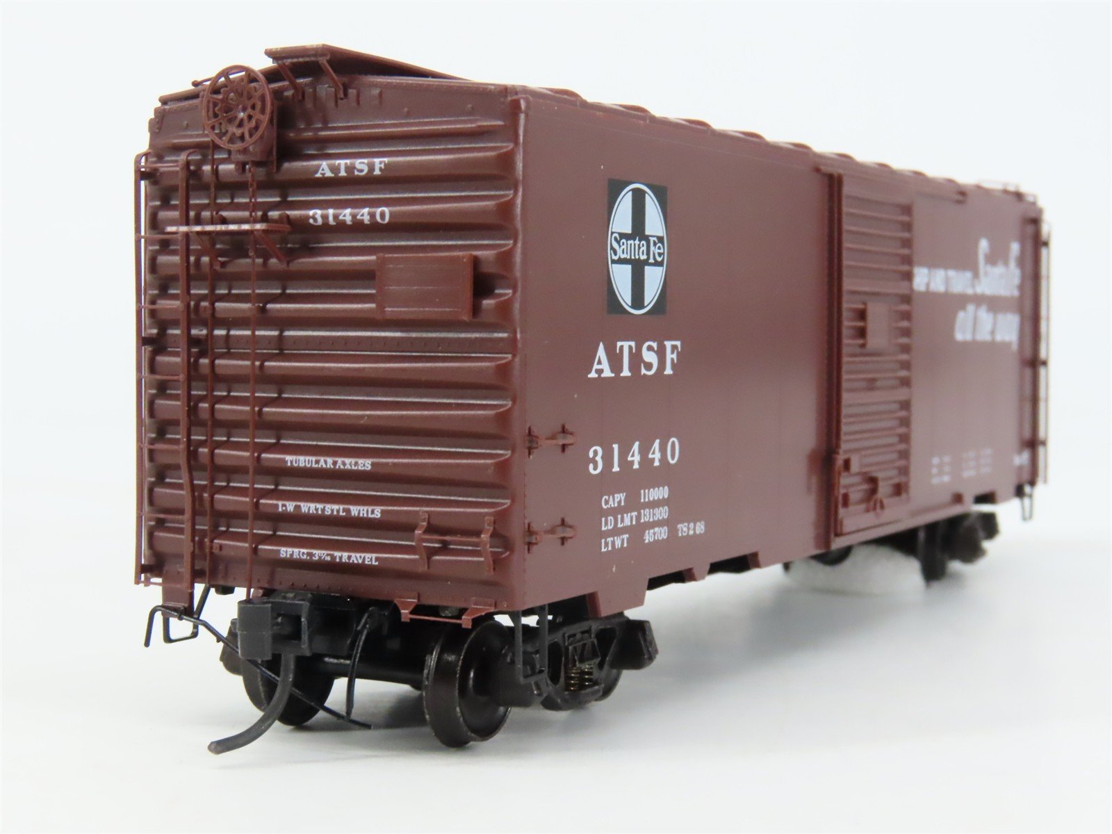 HO Scale Kadee 4015 ATSF Santa Fe 40' PS-1 Standard Box Car 31440 RTR