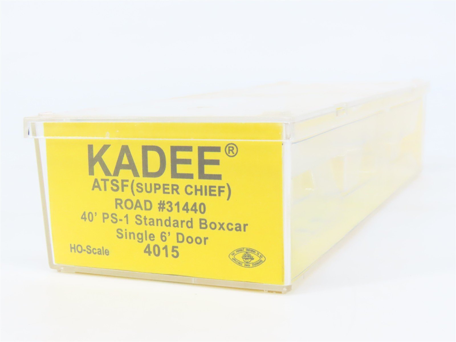 HO Scale Kadee 4015 ATSF Santa Fe 40' PS-1 Standard Box Car 31440 RTR