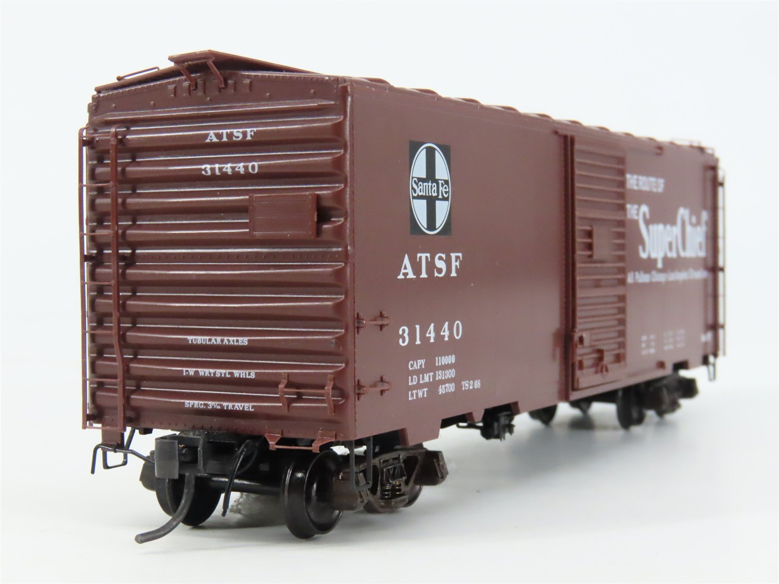 HO Scale Kadee 4015 ATSF Santa Fe 40' Box Car 31440 RTR