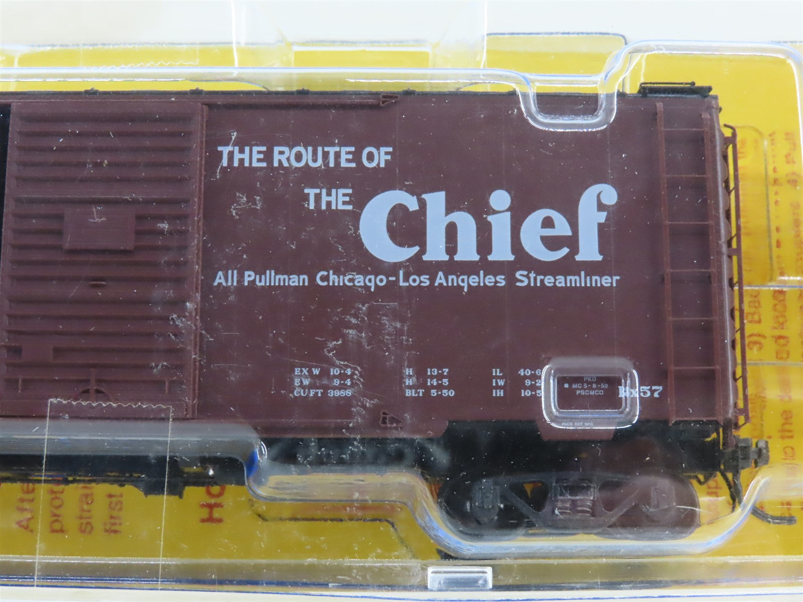 HO Scale Kadee 4037 ATSF Santa Fe 40' Box Car 31347 RTR