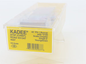 HO Scale Kadee 4037 ATSF Santa Fe 40' Box Car 31347 RTR