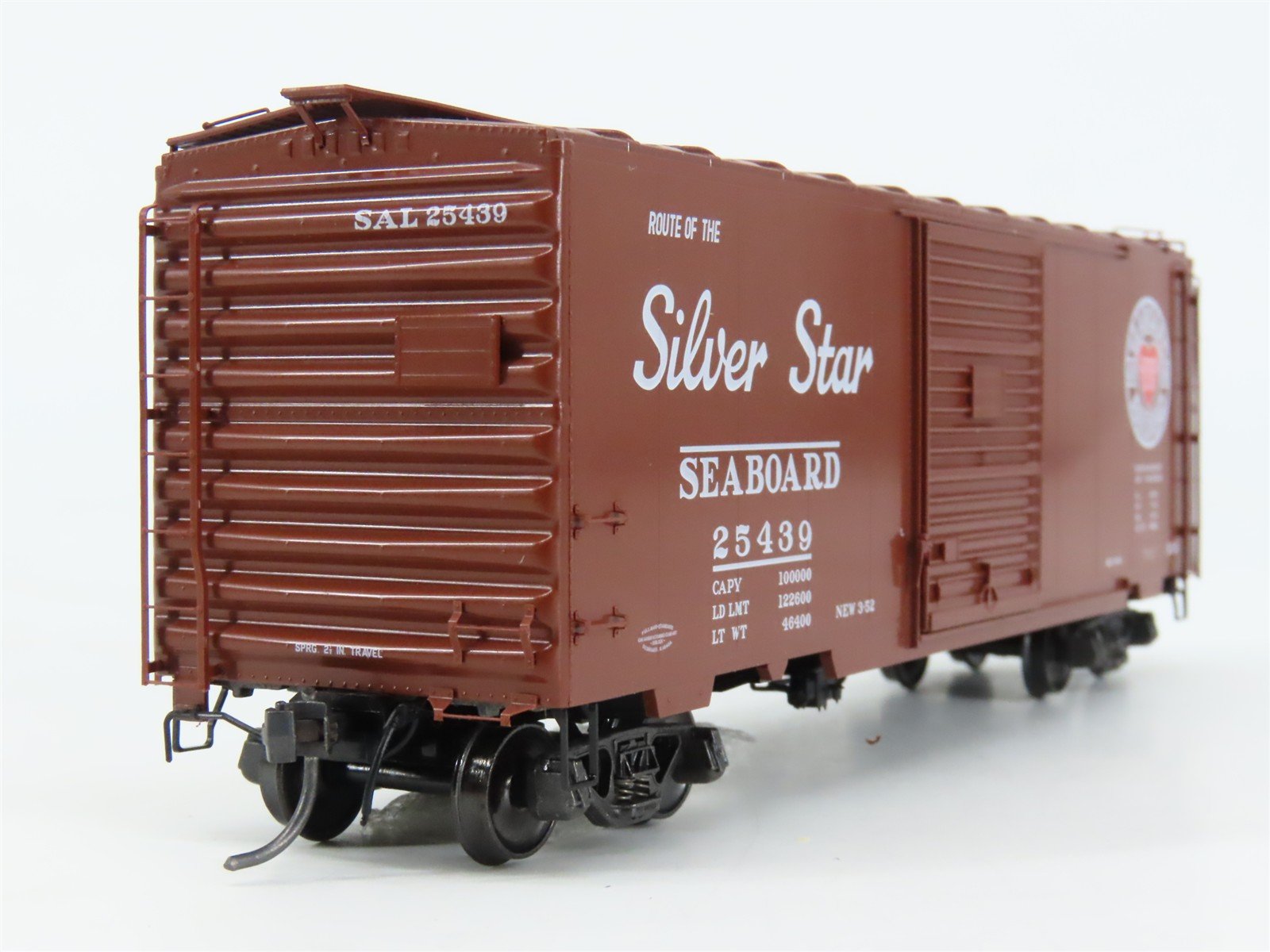 HO Scale Kadee 5115 SAL Seaboard Air Line 40' Box Car 25439 RTR