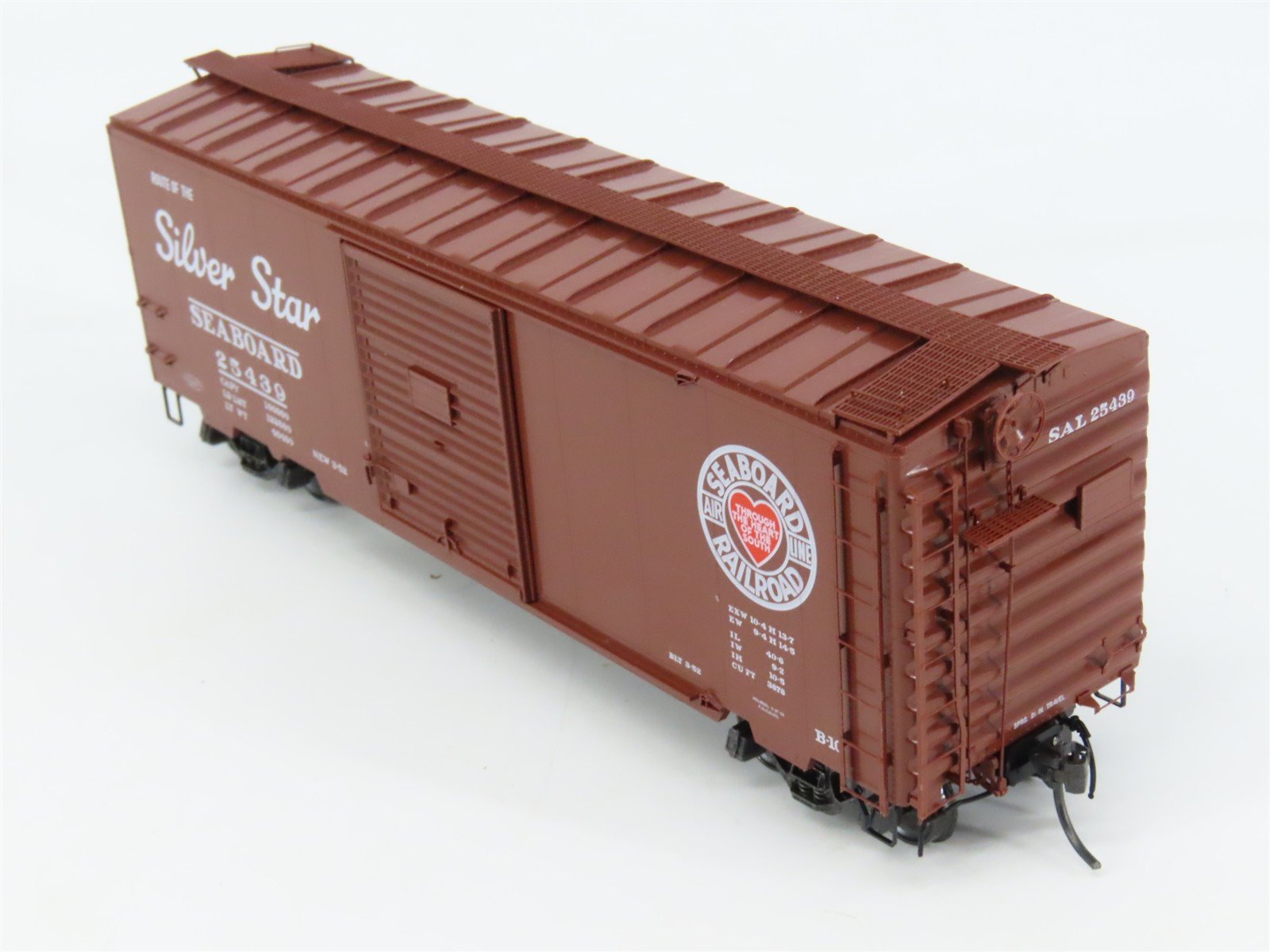 HO Scale Kadee 5115 SAL Seaboard Air Line 40' Box Car 25439 RTR