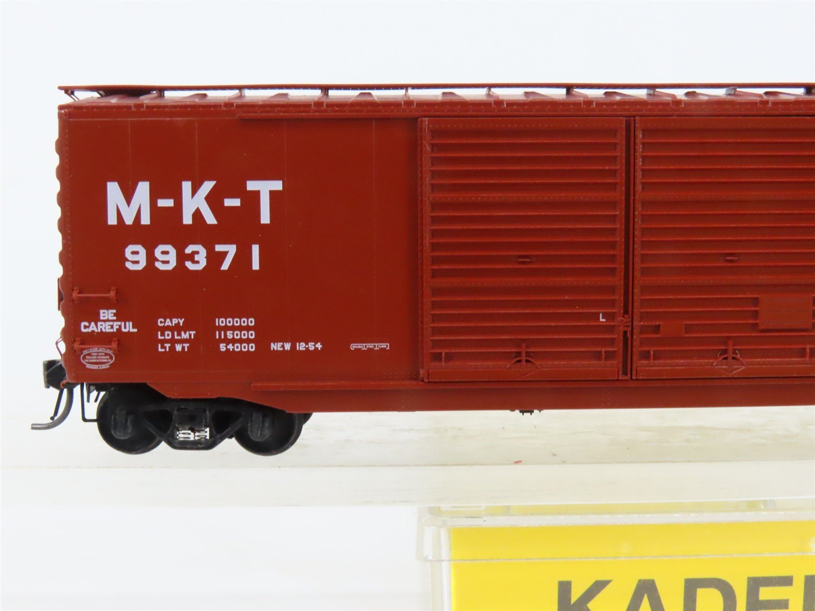 HO Scale Kadee 6504 MKT Missouri-Kansas-Texas 50' Box Car 99371 RTR