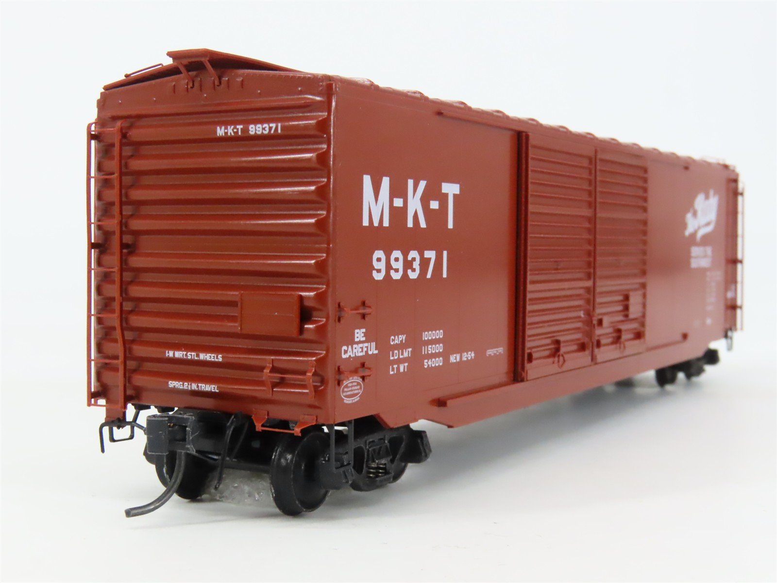 HO Scale Kadee 6504 MKT Missouri-Kansas-Texas 50' Box Car 99371 RTR