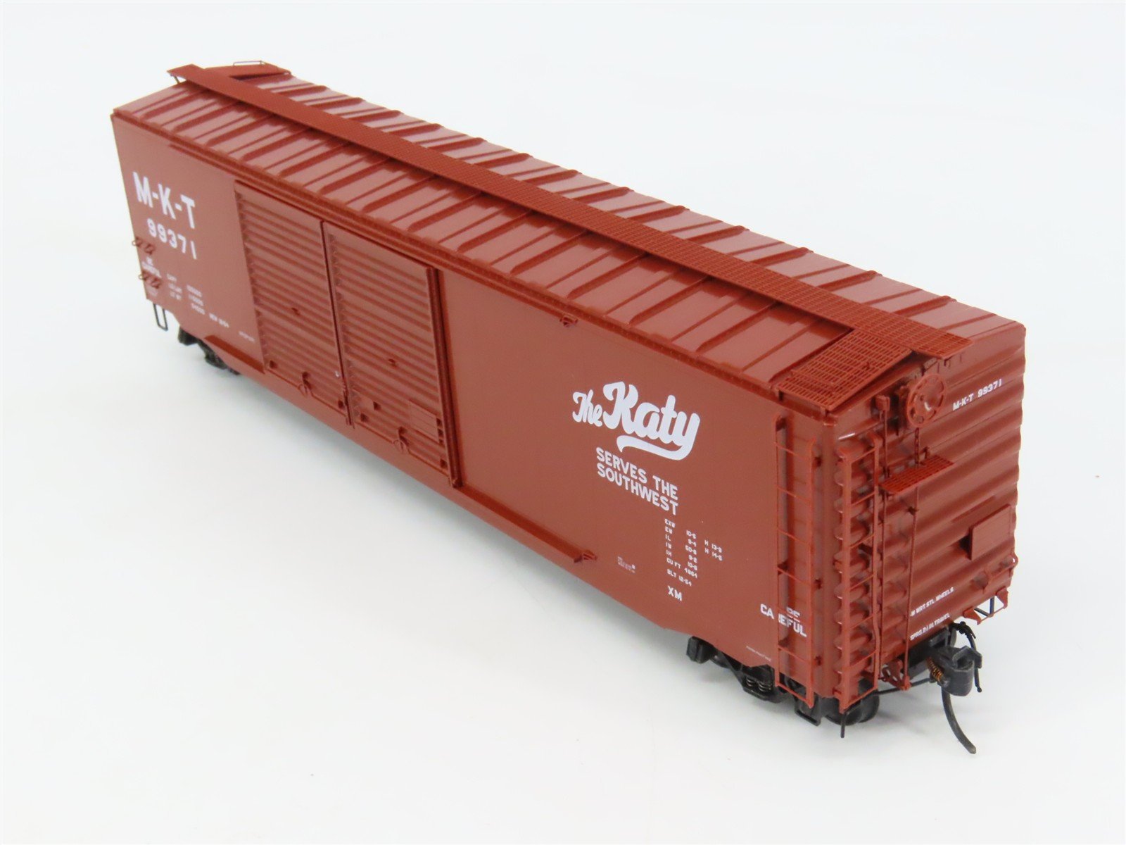 HO Scale Kadee 6504 MKT Missouri-Kansas-Texas 50' Box Car 99371 RTR